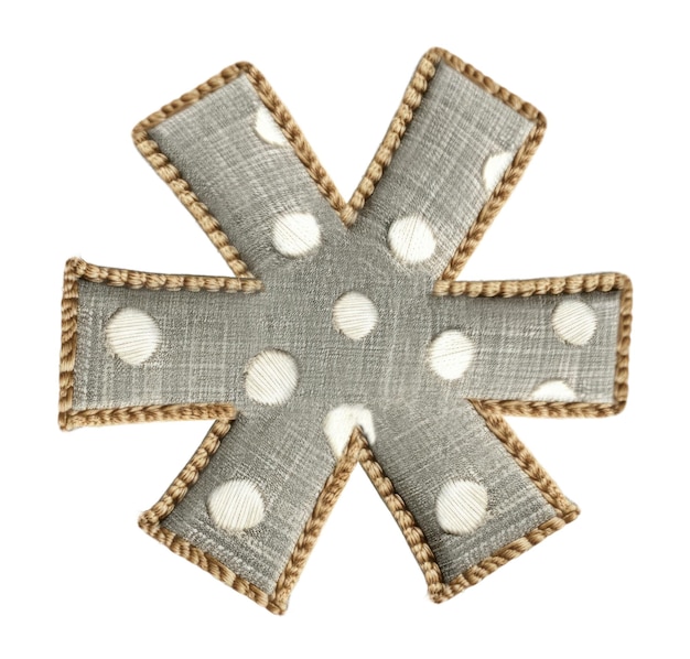 przykładowe hafty na tkaninie